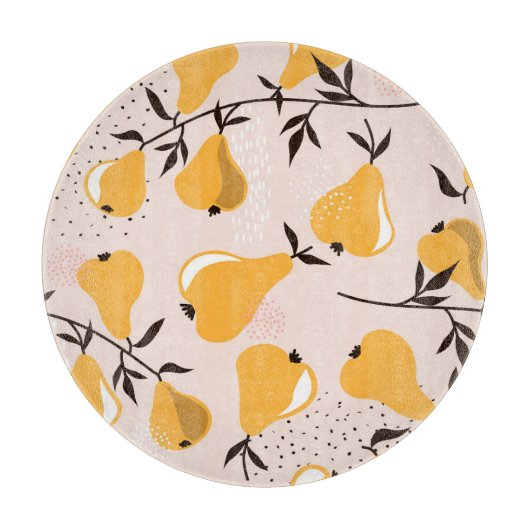 Pear Paradise:重カラフルなり カッティングボード (正面)