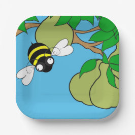 Pear Party Paper Plates ペーパープレート