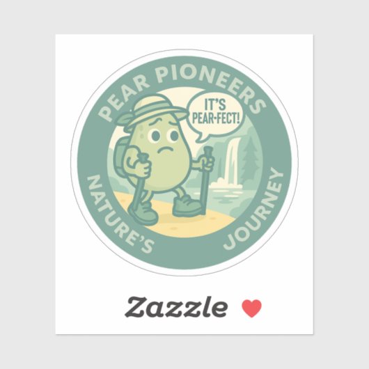 Pear Pioneers Nature's Journey シール (シート)