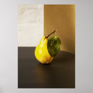 Pear Still Lifeキッチンポスター ポスター
