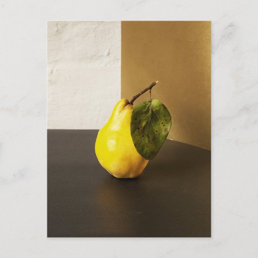 Pear Still Lifeポストカード ポストカード (正面)