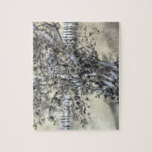 Pear Tree and Pickets / Artist Larry Lerew ジグソーパズル (縦)