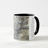 Pear Tree and Pickets / Artist Larry Lerew マグカップ (正面右)