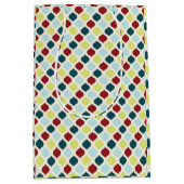 Pear Tree Holiday - Ogee Baubles Harlequin ミディアムペーパーバッグ (正面)