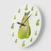 PEARfectタイムクロック ラージ壁時計 (傾斜)