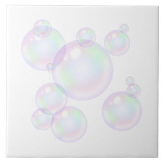 Pearl Bubble Bathroom Wall Art タイル