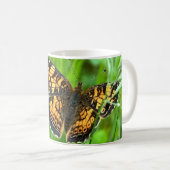 Pearl Crescent butterfly mug ©️dh26 コーヒーマグカップ (正面右)