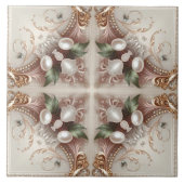 Pearl Embellishments Ceramic Tile タイル (正面)