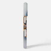 Pearl Heart Glow Luxe ✨ Romantic Elegant Frame Case-Mate iPhoneケース (裏面 / 右)