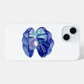 Pearl inside an ocean seashell Case-Mate iPhoneケース (裏面 (横))