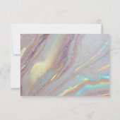 Pearl Marble Modern Professional サンキューカード (裏面)