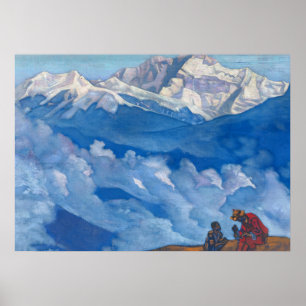 Pearl of Searching, 1924 by Nicholas Roerich ポスター