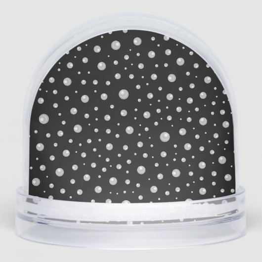 Pearl Pattern on Black Background (正面)