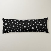 Pearl Pattern on Black Background ボディピロー (裏面)