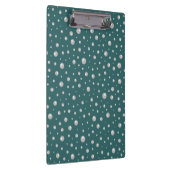 Pearl Pattern on Transformative Teal Background クリップボード (右)