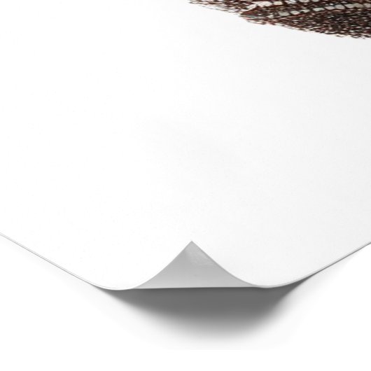 Pearl Pout Print, Value Poster Paper (Semi-Gloss) ポスター (角)