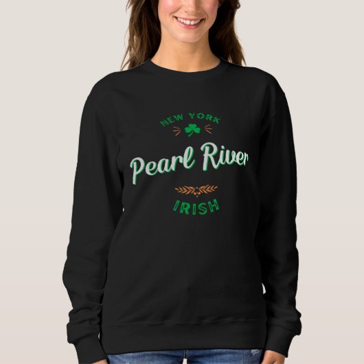 PEARL RIVER NEW YORK Irish American スウェットシャツ (正面)