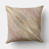 Pearlized Gold, Rose  クッション (裏面)