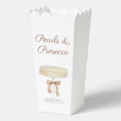 Pearls and Prosecco Bridal Shower Favorites フェイバーボックス (正面)