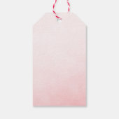 Pearls and Prosecco Bridal Shower Thank You ギフトタグ (裏面)