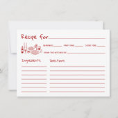 Pearls and Prosecco Floral Bridal Shower Recipe (正面)