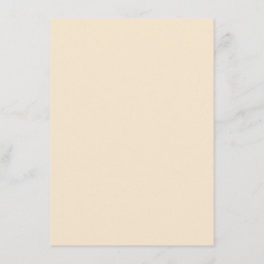 Pearls and Prosecco Recipe Card for the Bride (裏面)