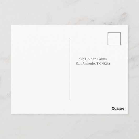 Pearls, Petals & Prosecco Bridal Shower Invitation ポストカード (裏面)