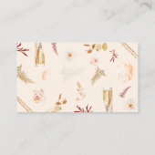 Pearls & Proseccoレシピfor the Bride-to-be エンクロージャーカード (裏面)