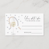 Pearls & Prosecco - Date nightアイディア\ Date jar エンクロージャーカード (正面)