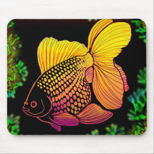 Pearlscaleの金魚のマウスパッド マウスパッド