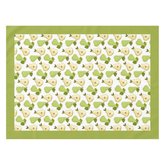 Pears pattern テーブルクロス (正面(横))