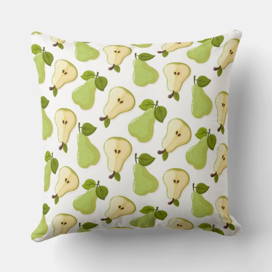 Pears print クッション (裏面)