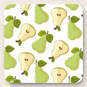 Pears print コースター (正面)