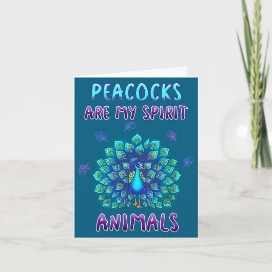 Peas Are My Srit Animals Funny Pea Lover Quote  カード (正面)