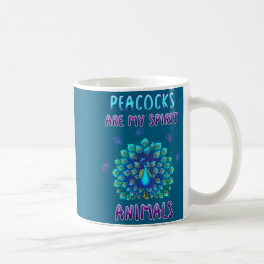 Peas Are My Srit Animals Funny Pea Lover Quote  コーヒーマグカップ (右)