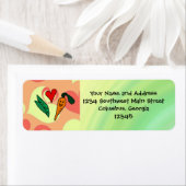 Peas Be My Valentine ラベル (インサイチュ)