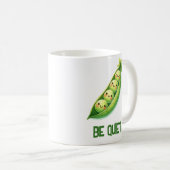 Peas Be Quiet Mug コーヒーマグカップ (正面右)