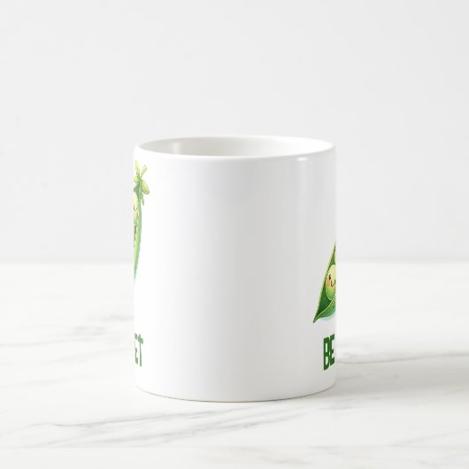 Peas Be Quiet Mug コーヒーマグカップ (中央)