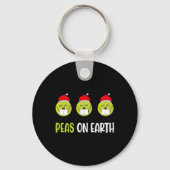 Peas On Earth Christmas  キーホルダー (正面)