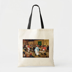 Peasant Wedding, Pieter Bruegel トートバッグ