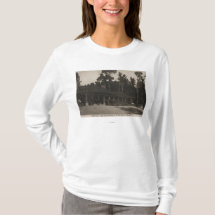 Pebble Beach、カリフォルニア-海によるもみのロッジ Tシャツ