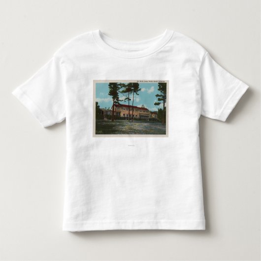 Pebble Beach、カリフォルニア- Del Monte Lodgeの意見 トドラーTシャツ (正面)