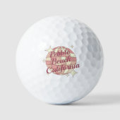 Pebble Beach California Golf ball golfball ゴルフボール (正面)