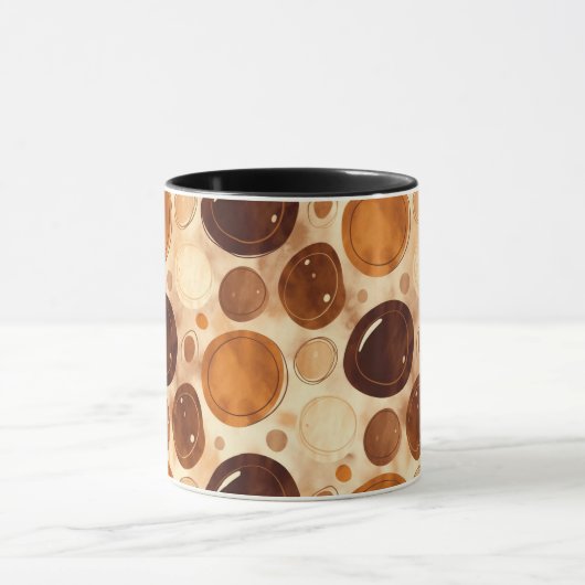 Pebble Texture Coffee Mug – Modern Neutral Style マグカップ (中央)