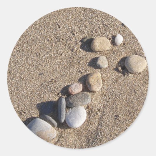 Pebblesステッカー ラウンドシール (正面)