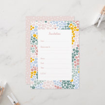 Pebblesフラット招待状