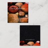 Pebbles名刺 スクエア名刺 (正面/裏面)