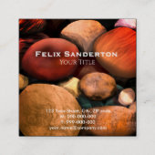 Pebbles名刺 スクエア名刺 (正面)