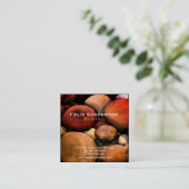 Pebbles名刺 スクエア名刺 (スタンド正面)