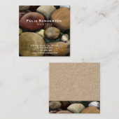 Pebbles名刺 スクエア名刺 (正面/裏面)